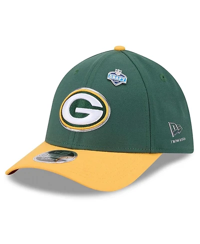 New Era Men's Green/Gold Green Bay Packers 2026 Nfl Draft 39THIRTY M-Crown Flex Hat