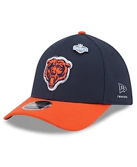 New Era Men's Navy/Orange Chicago Bears 2026 Nfl Draft 39THIRTY M-Crown Flex Hat