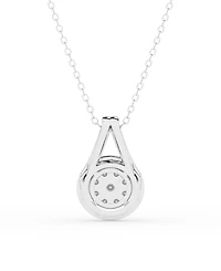 Diamond Pendant 18" Necklace (1/2 ct. t.w.) in Sterling Silver
