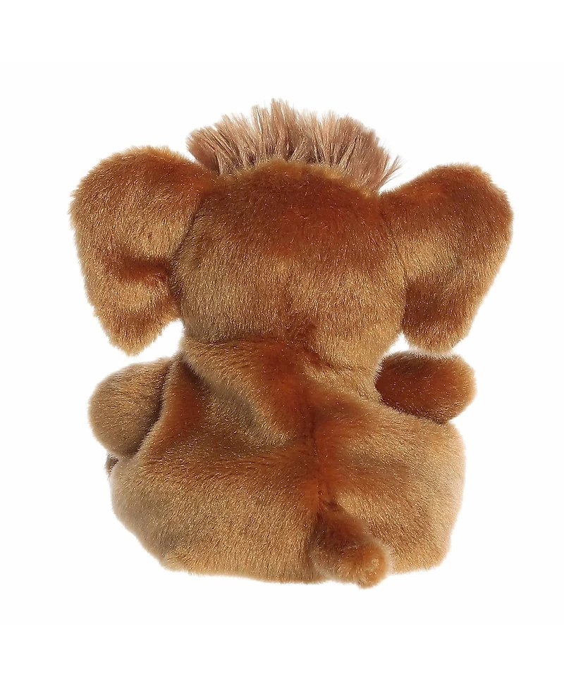 Aurora Mini Mo Woolly Mammoth Palm Pals Adorable Plush Toy Brown 5"