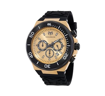 Technomarine Men's Tm-224020 Manta Quartz Chronograph Gunmetal