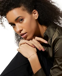 Ana Luisa Adelie Freshwater Pearl Station Bracelet