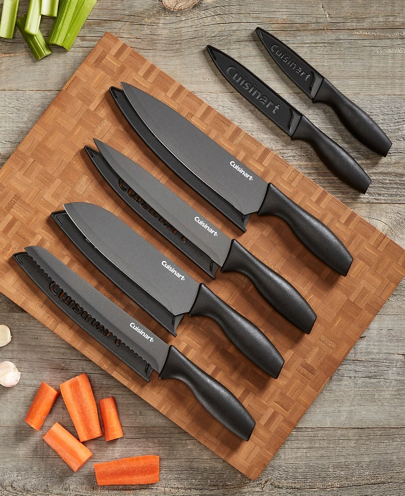 Cuisinart Ceramic Coated 12-Piece Cutlery Knife Set
