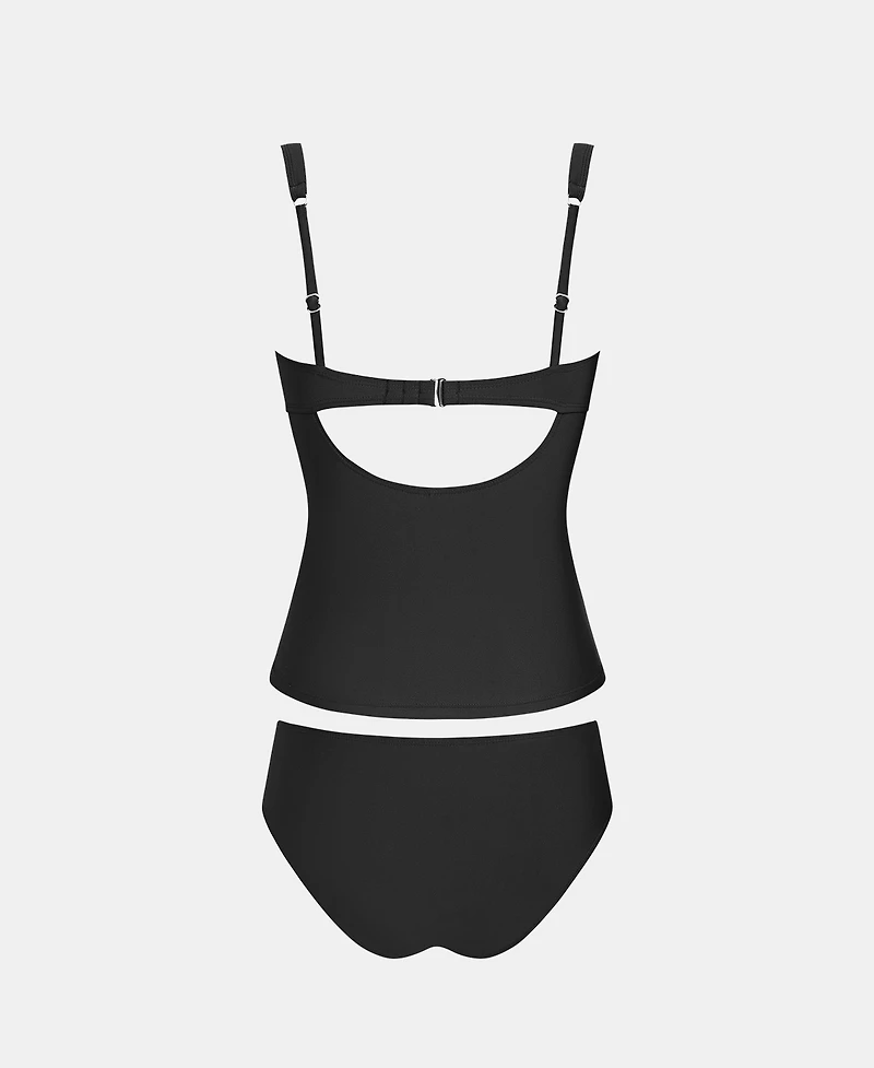 Cupshe Women's Chic Tankini sets with Daring Cutouts