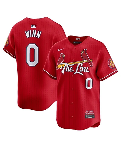 Nike Men's Masyn Winn Red St. Louis Cardinals City Connect Limited Jersey