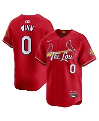 Nike Men's Masyn Winn Red St. Louis Cardinals City Connect Limited Jersey