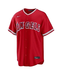 Nike Men's Mike Trout Red Los Angeles Angels Alternate Replica Jersey