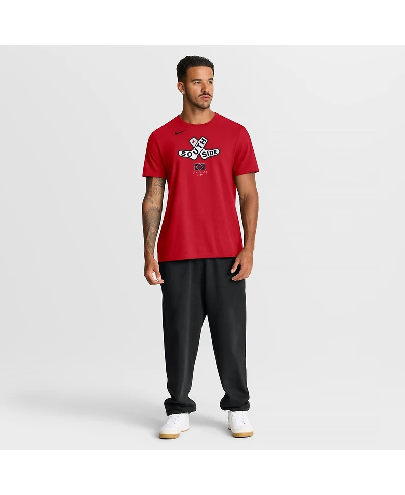 Nike Men's Red Chicago White Sox City Connect Large Logo T-Shirt