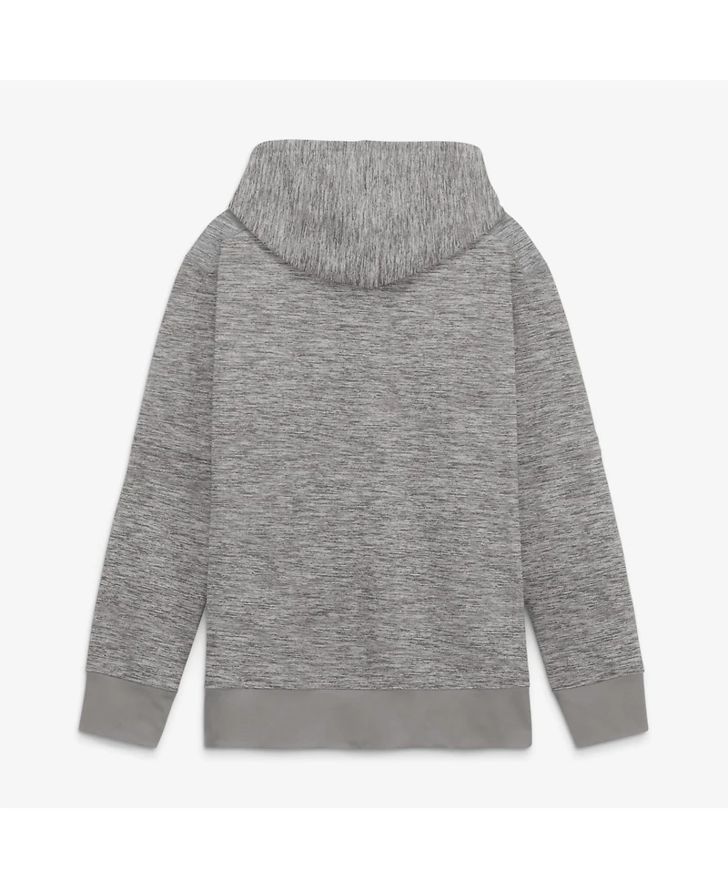 Nike Men's Heather Charcoal Detroit Tigers Authentic Collection Therma-fit Hoodie