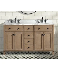 Ari Bath 55" Annie, Weathered Fir Finish