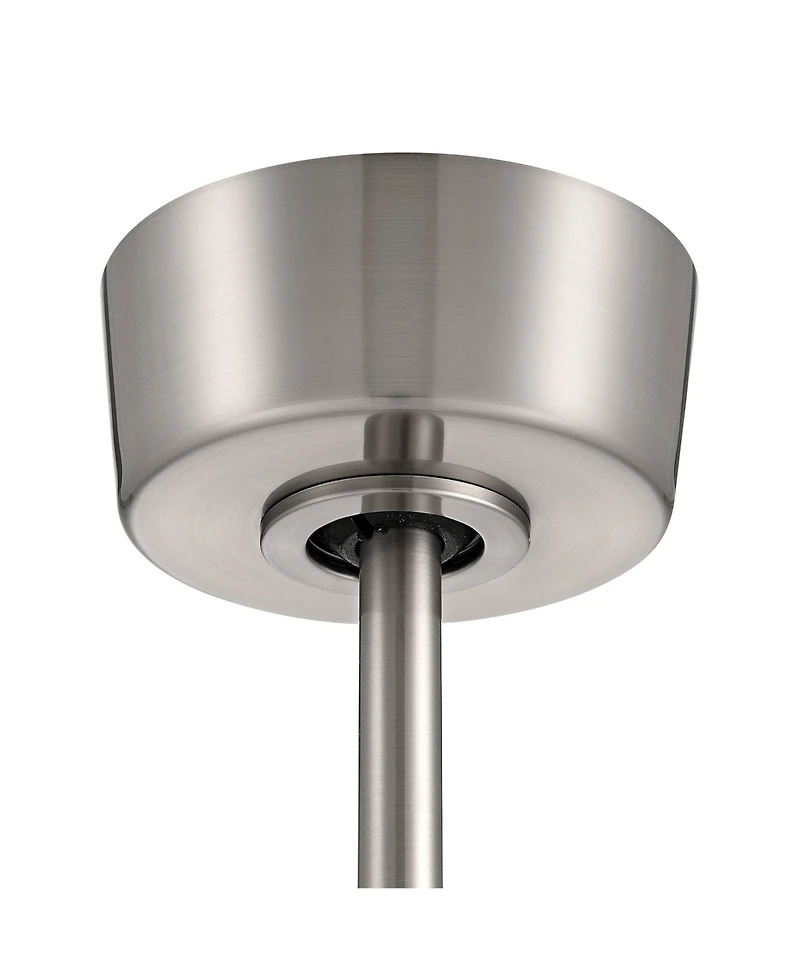 Casa Vieja 54" Mystere Brushed Nickel Indoor/Outdoor Led Ceiling Fan