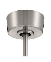 Casa Vieja 54" Mystere Brushed Nickel Indoor/Outdoor Led Ceiling Fan