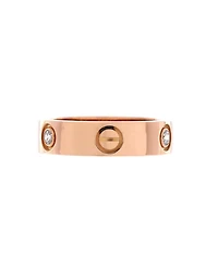Pre-Owned Cartier Love 3 Diamonds Band Ring