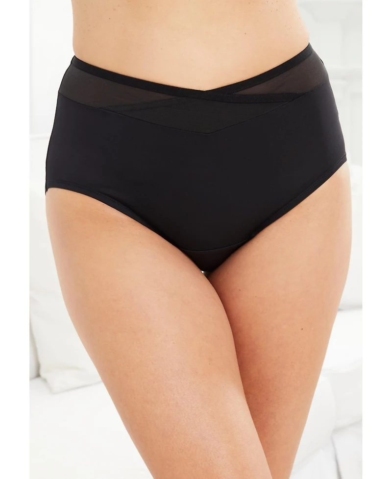 Comfort Choice Women's 3-Pack Microfiber Brief