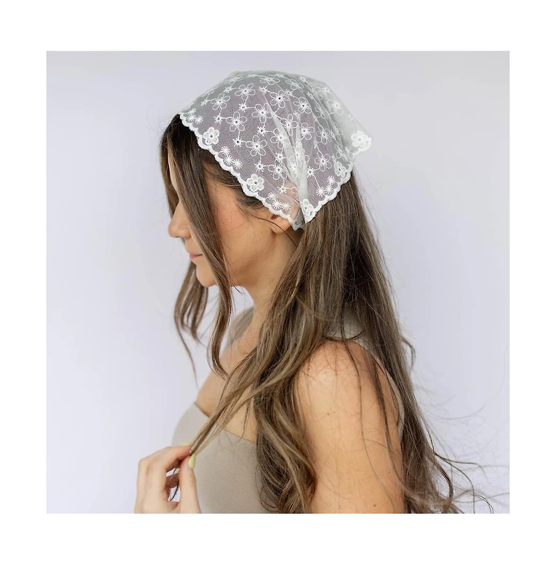 Headbands of Hope Women's Delicate Lace Headscarf