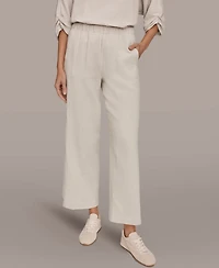Donna Karan Weekend Women's Cotton Mid-Rise Pants