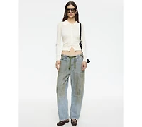 Lioness Women's Rush Hour Tie-Front Side Jeans