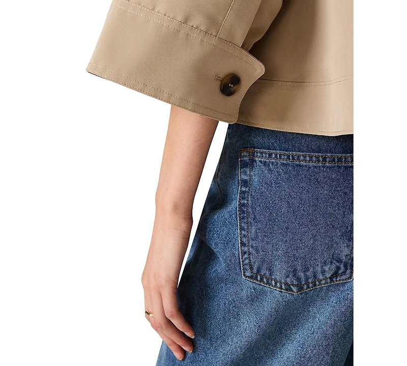 Steve Madden Women's Rhode Button-Front Jacket