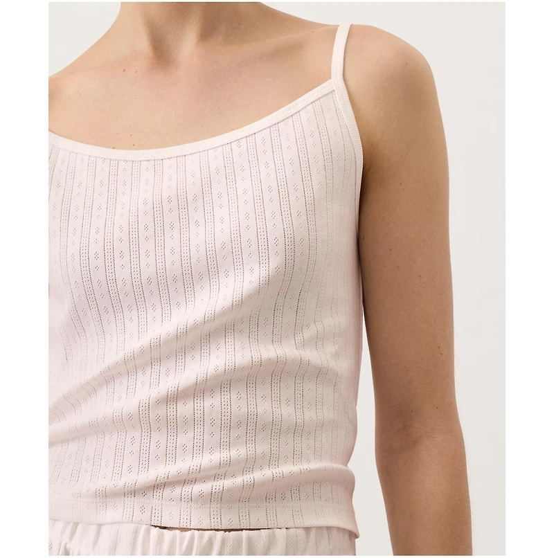 Pact Women's Organic Cotton Pointelle Cami