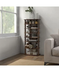 Gouun 7-Tier Vertical Shoe Rack for Front Door, 18.5" x 10" x 43.5"