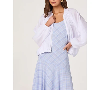 Astr the Label Women's Blanche Collared Nylon Jacket