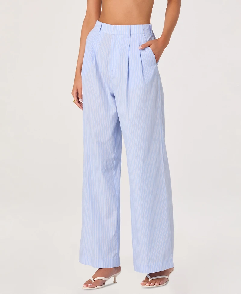 Astr the Label Women's Neha Flared High-Rise Pants