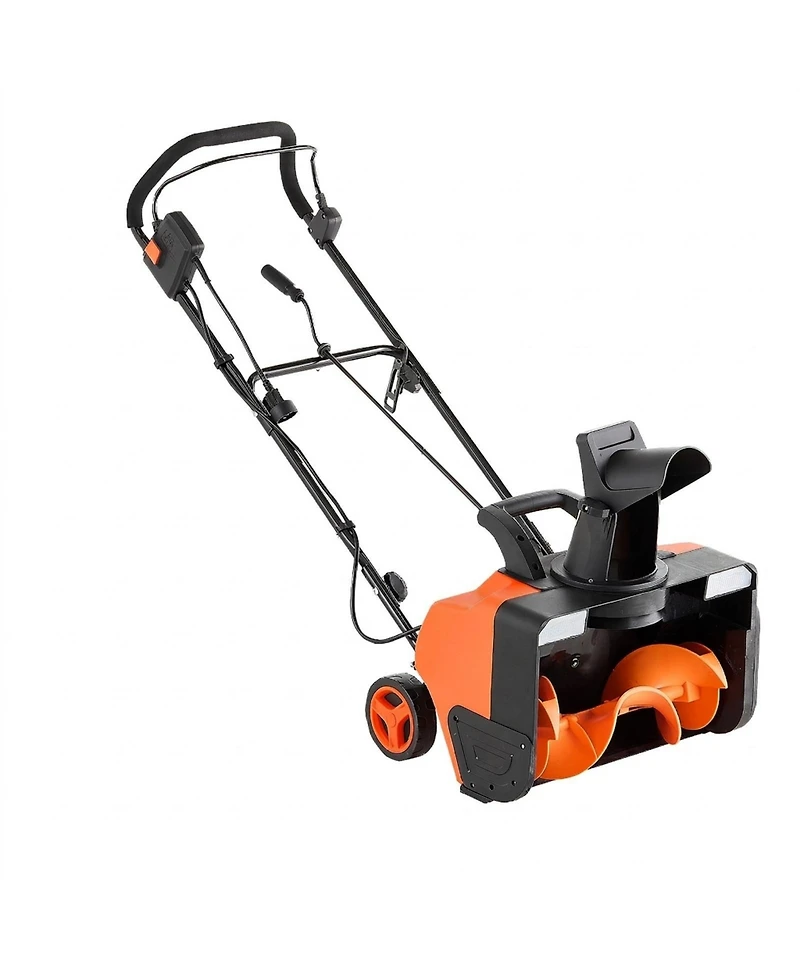 Sugift Electric Snow Blower, 20 inch, 15A Corded Snow Thrower with Led Headlights