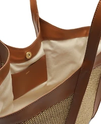 Arezzo Liana Large Snap Button Shopping Handbag