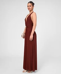 Rachel Roy Women's Sabella Sleeveless Mesh Maxi Dress