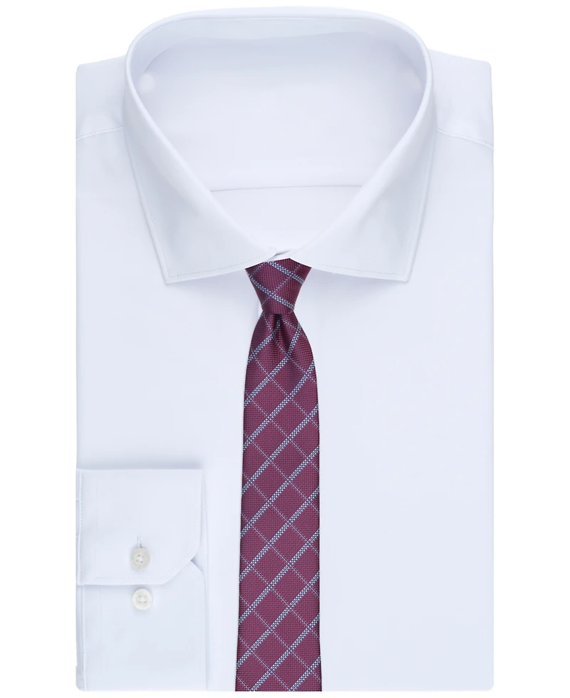 Alfani Men's Archer Plaid Tie, Macy's Exclusive