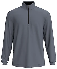 Pga Tour Men's Feeder Stripe Mock-Neck Golf Shirt