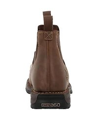 Georgia Boot Men's Athens 360 Moc-Toe Chelsea Waterproof Nano Composite Toe Work Boot