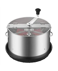 Sugift Manual Bud Leaf Trimmer, 16 in Reaper Bowl with Stainless Steel Blades for Plants