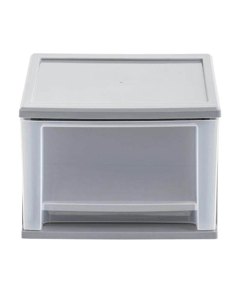 Iris Usa, Inc. 12" W Stackable Storage Drawer, Pack of 3