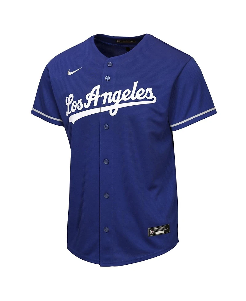 Nike Big Boys and Girls Shohei Ohtani Royal Los Angeles Dodgers Alternate Replica Jersey