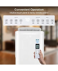 Mecale 15000 Btu Inverter Portable Air Conditioner WiFi Cooling and Heating