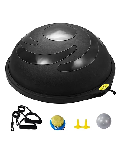 Mecale Half Balance Ball Trainer 1500 lbs with Pump for Home Gym