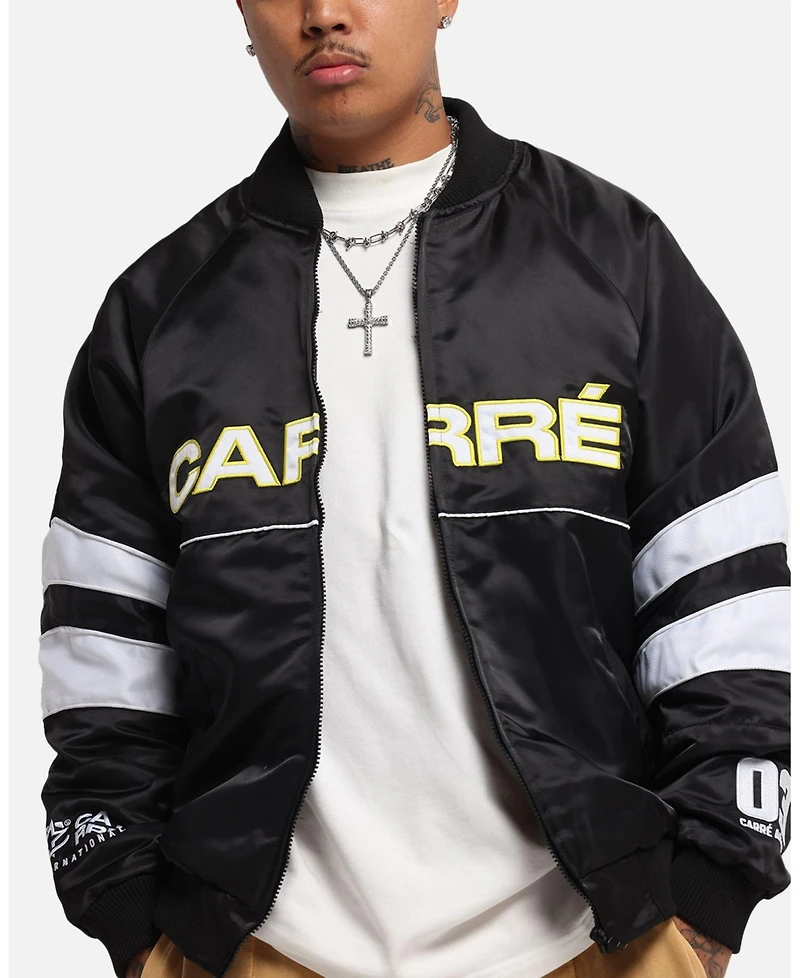 Carre Men's Rally Panelled Bomber Jacket