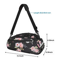 Aoligeijs Bike Rack Bag Waterproof Bicycle Trunk with Shoulder Strap, Rear Seat Carrier Storage for Commuting Travel Cycling