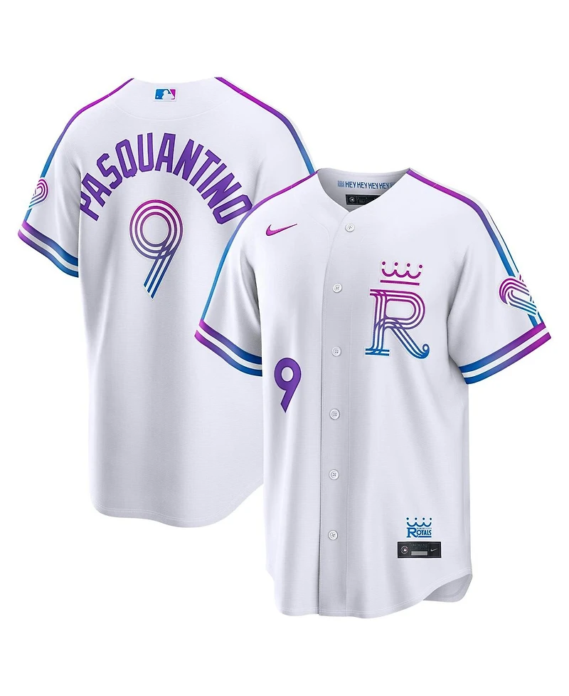 Nike Men's Vinnie Pasquantino White Kansas City Royals 2026 Connect Stadium Jersey