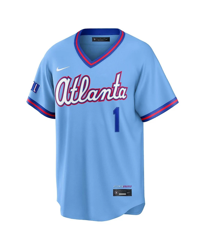 Nike Men's Ozzie Albies Powder Blue Atlanta Braves 2026 City Connect Stadium Jersey