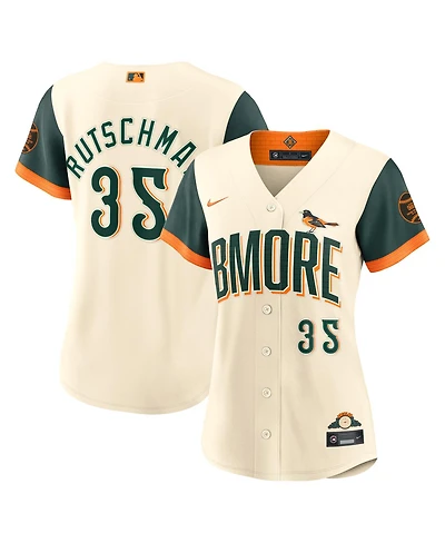 Nike Women's Adley Rutschman Natural Baltimore Orioles 2026 City Connect Stadium Jersey