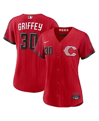 Nike Women's Ken Griffey Jr. Red Cincinnati Reds 2026 City Connect Stadium Jersey