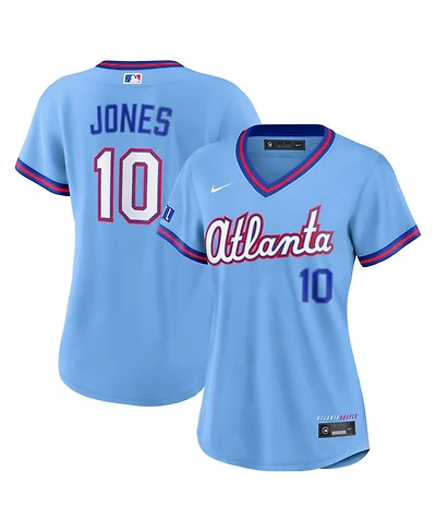 Nike Women's Chipper Jones Powder Blue Atlanta Braves 2026 City Connect Stadium Jersey