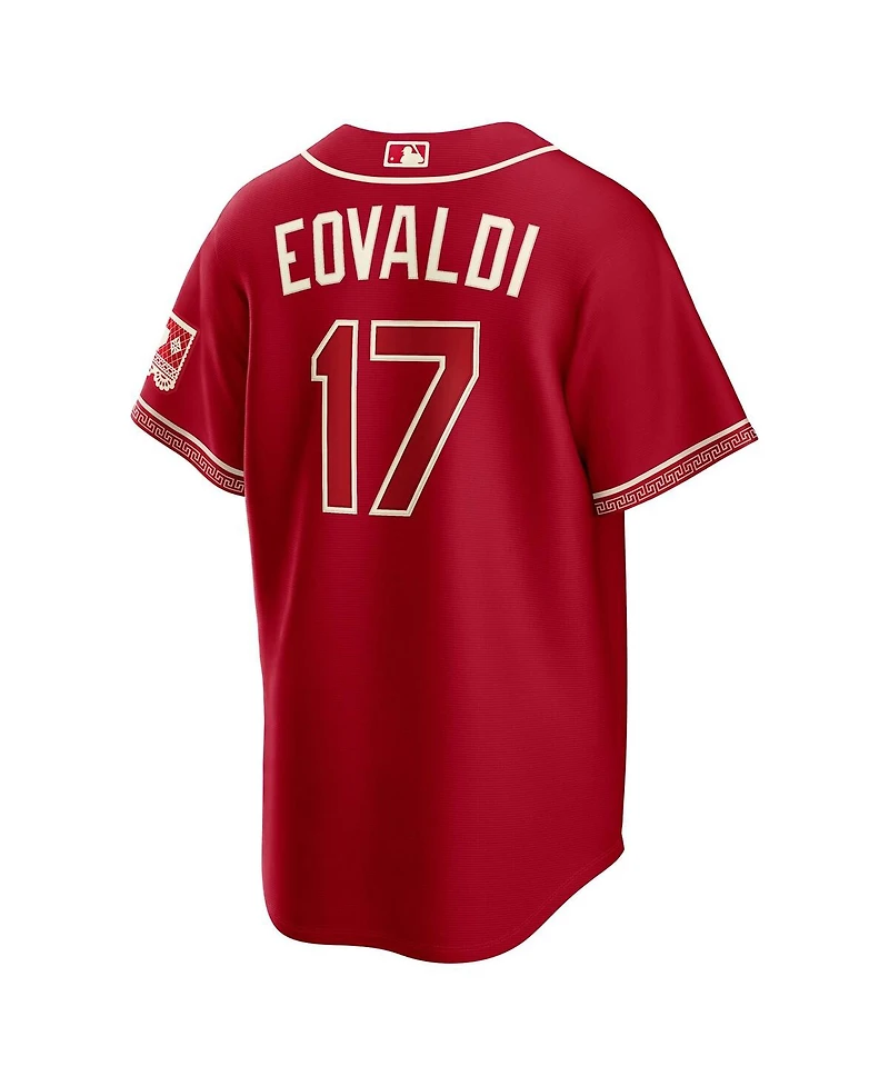 Nike Men's Nathan Eovaldi Red Texas Rangers 2026 City Connect Stadium Jersey