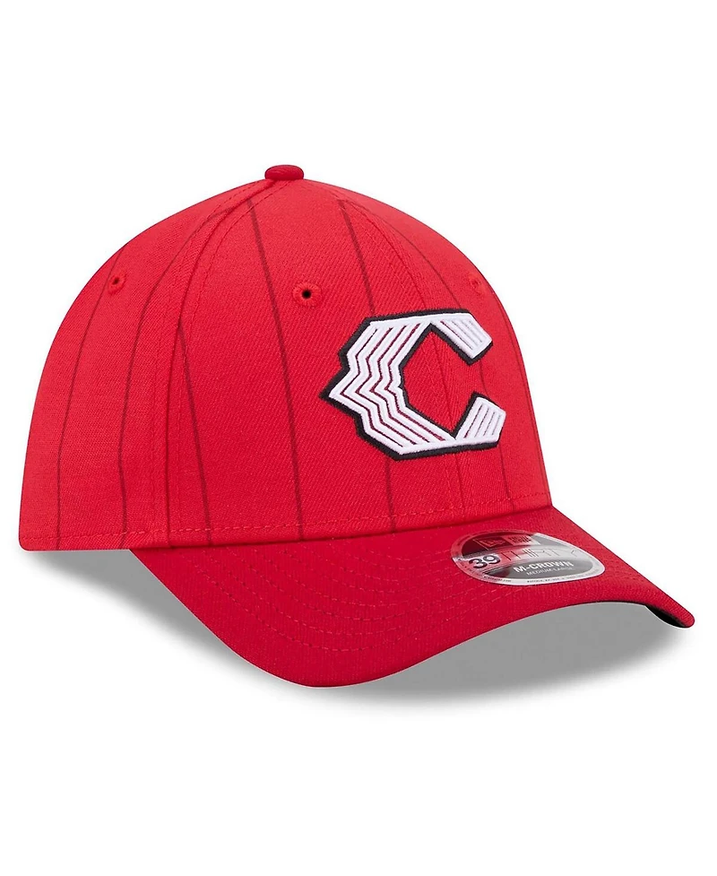 New Era Men's Red Cincinnati Reds 2026 City Connect M-Crown 39THIRTY Flex Hat