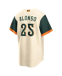 Nike Men's Pete Alonso Natural Baltimore Orioles 2026 City Connect Stadium Jersey