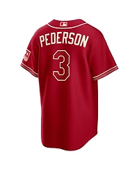 Nike Men's Joc Pederson Red Texas Rangers 2026 City Connect Stadium Jersey