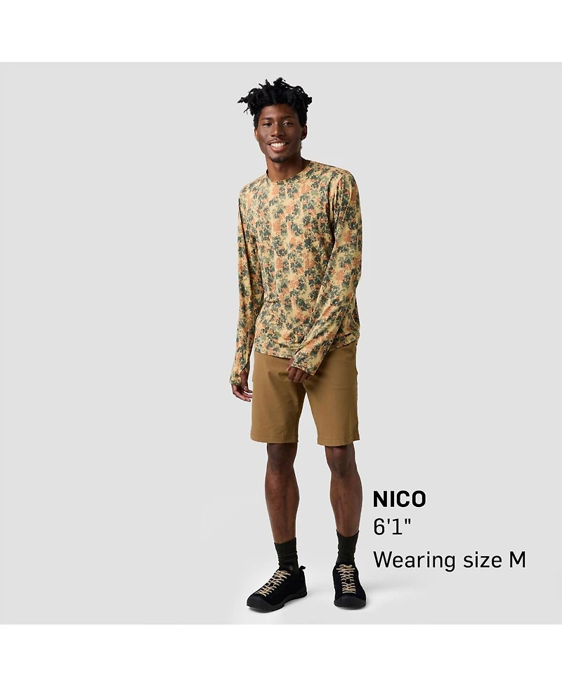 Backcountry Men's Tahoe Sun Long-Sleeve Crew Shirt Performance Shirts Long Sleeve