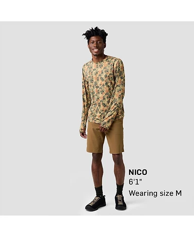 Backcountry Men's Tahoe Sun Long-Sleeve Crew Shirt Performance Shirts Long Sleeve